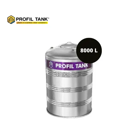 Profil Tank Stainless Steel PS D 8000 Liter Pcs - Surabaya